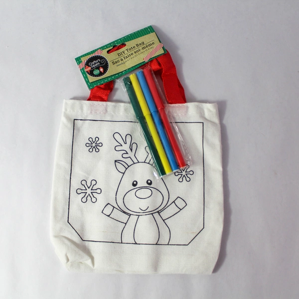 Felt Reindeer Stocking Lot with Craft Kits, Socks, Crayons & More