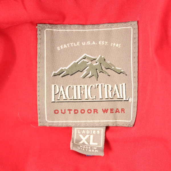 Pacific Trail Women's XL Red Outdoor Jacket Long Sleeves - No Hood