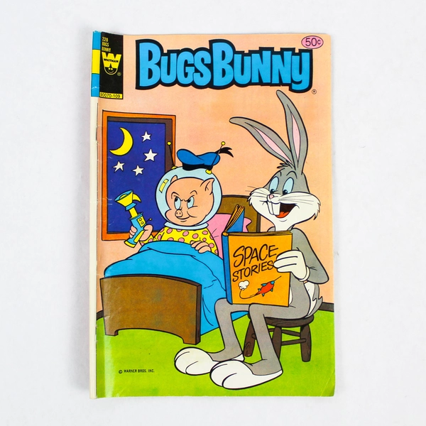 Vintage Bugs Bunny No. 228 Comic Book 1981 Whitman Warner Bros Collectible