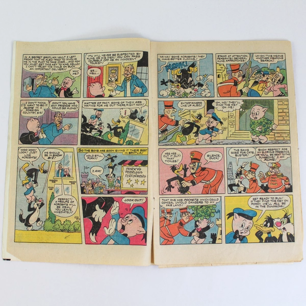 Vintage Porky Pig & Bugs Bunny Comic No. 77 Whitman Sept 1977 - Good Condition