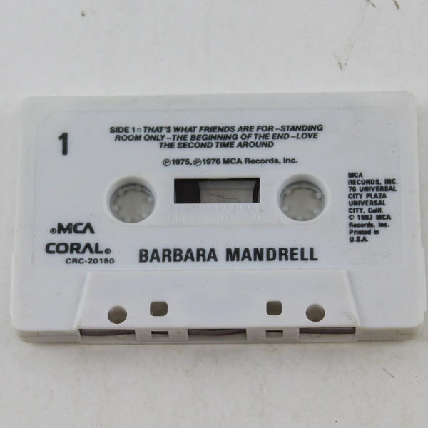 Barbara Mandrell 1984 Music Cassette Tape MCA Records CRC 20150 AS-IS