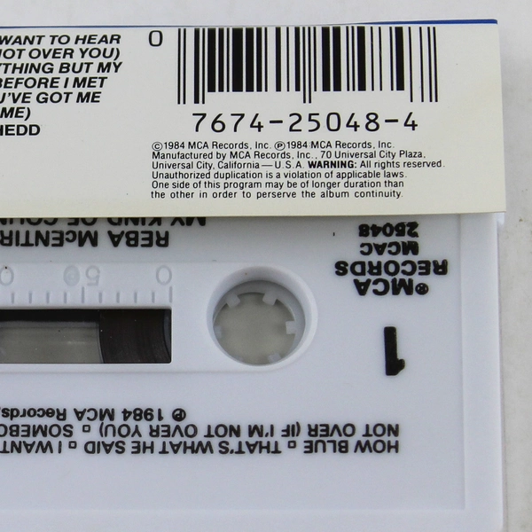 Reba McEntire "My Kind Of Country" Cassette 1984 MCA Pre-Owned