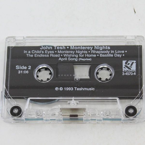 John Tesh Monterey Nights Audio Cassette 1993 Good Condition