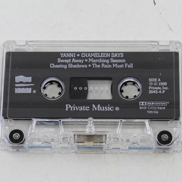 Yanni "Chameleon Days" Music Cassette Tape 1988 RCA - Pre-Owned