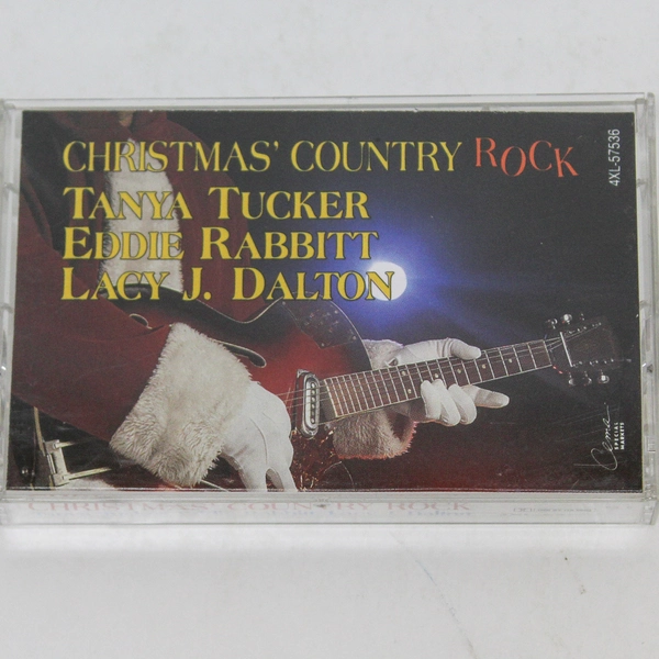 Christmas Country Rock Cassette - Tanya Tucker, Eddie Rabbitt, J. Dalton
