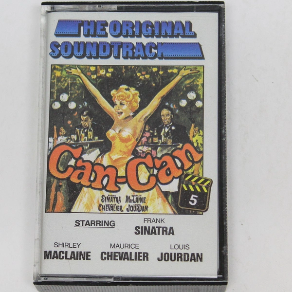 Can-Can Original Soundtrack Cassette Frank Sinatra Shirley MacLaine