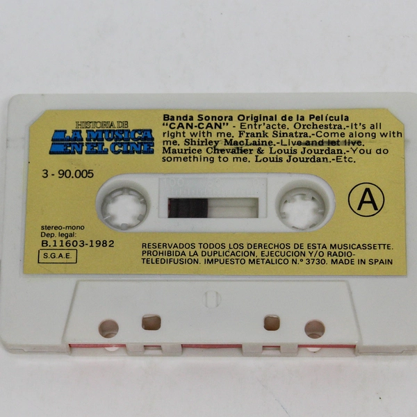 Can-Can Original Soundtrack Cassette Frank Sinatra Shirley MacLaine