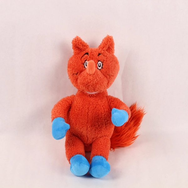 Kohl's Cares Dr Seuss Fox in Socks Plush Stuffed Animal 11" 2020 Good Condition