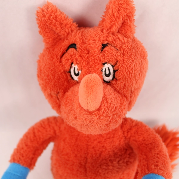 Kohl's Cares Dr Seuss Fox in Socks Plush Stuffed Animal 11" 2020 Good Condition