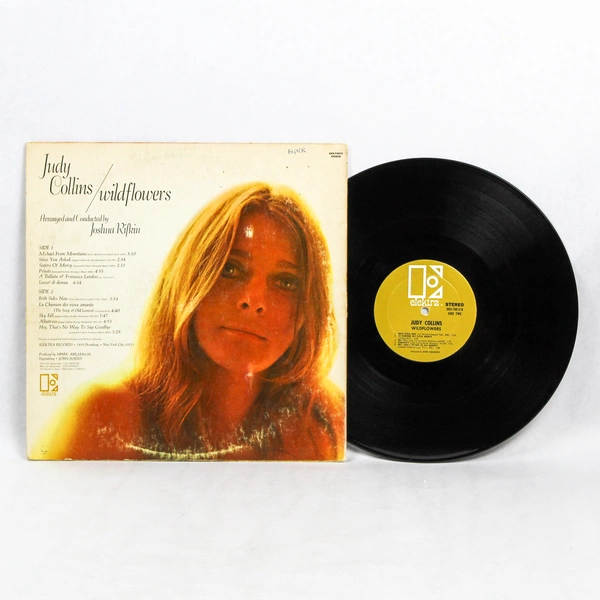 Judy Collins Wildflowers Vinyl LP 1967 Original Elektra EKS-74012 As-Is