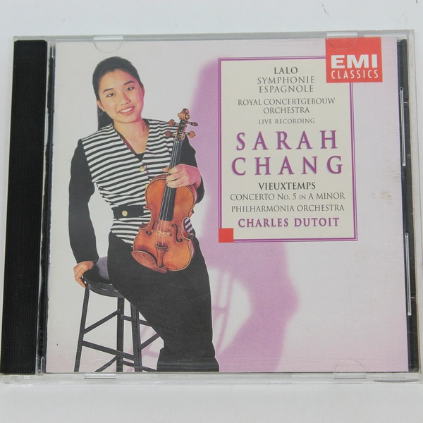 Sarah Chang Lalo Symphonie Espagnole Concerto No 5 CD EMI Classics