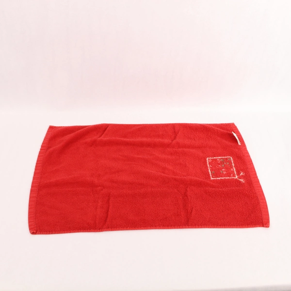 Set of 2 Vintage R.A. Briggs Christmas Noel Towels Red Holiday Decor