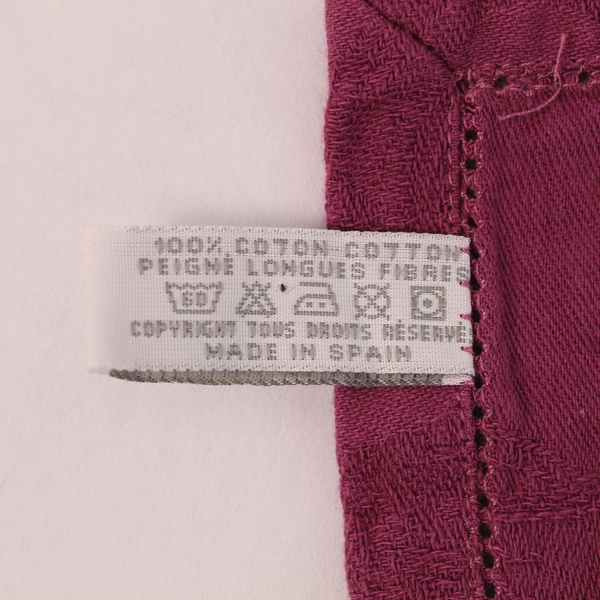 Yves Delorme Paris Villandry Damask Floral Napkin - Good Pre-Owned Condition