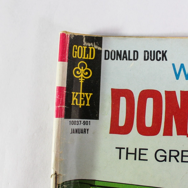 Vintage Walt Disney Donald Duck Comic 1968 The Great Boxcar Robbery