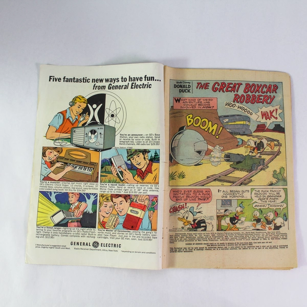Vintage Walt Disney Donald Duck Comic 1968 The Great Boxcar Robbery