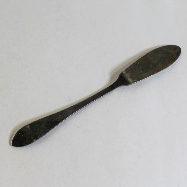 Vintage Gero Holland W 90 No 518 Silver Butter Knife 6.25" Tarnished Flatware