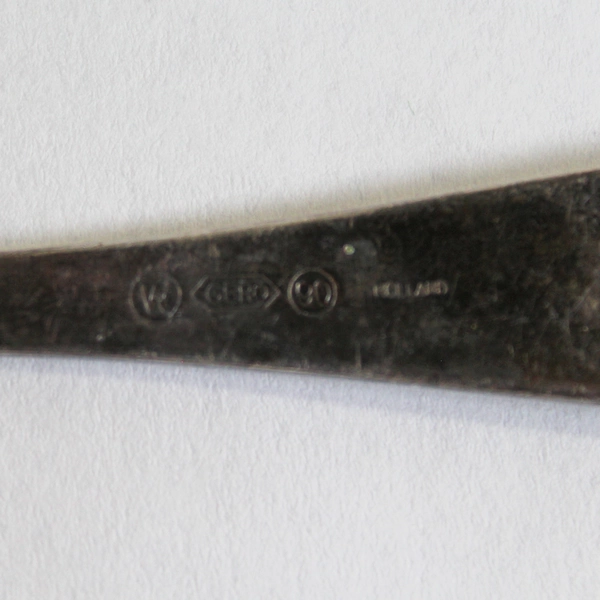 Vintage Gero Holland W 90 No 518 Silver Butter Knife 6.25" Tarnished Flatware