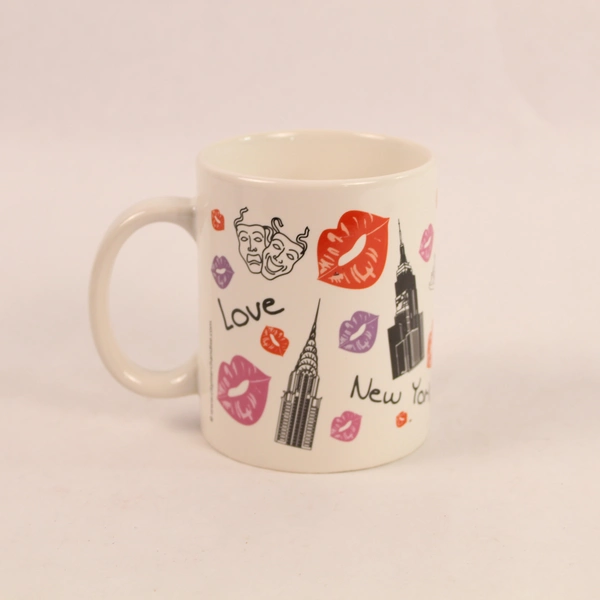 New York Broadway Theatre Times Square Coffee Mug - Pre-Owned Collectible