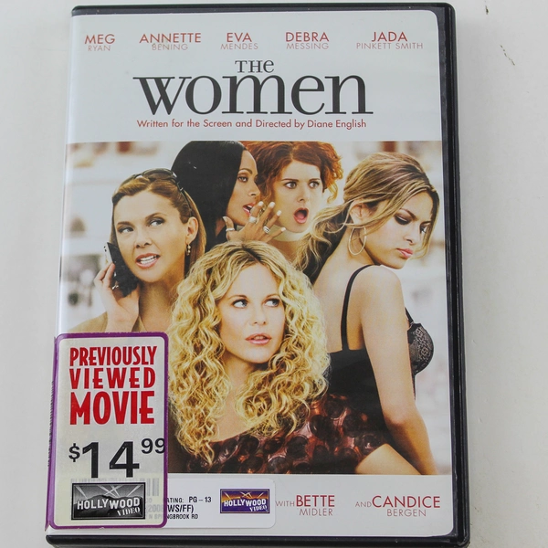 The Women DVD Movie 2008 Meg Ryan Debra Messing Good Pre-Owned Condition
