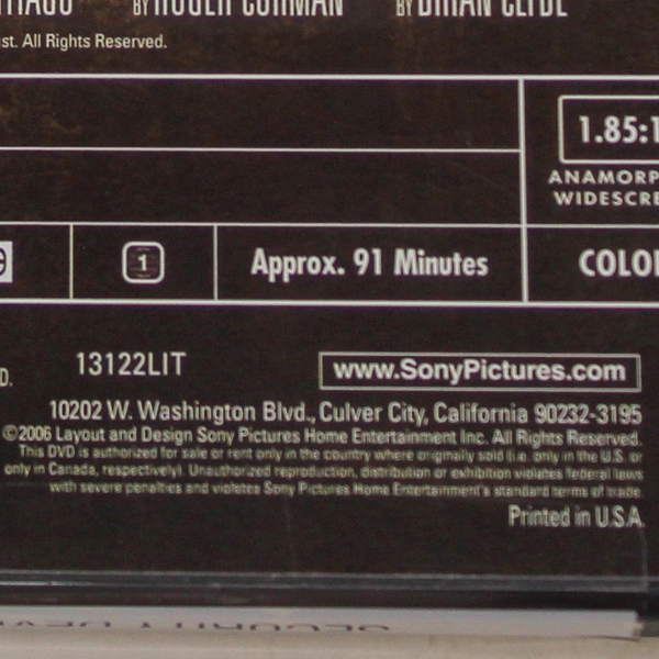 The Hunt For Eagle One DVD Movie 2006 Sony Pictures Pre-Owned As Is