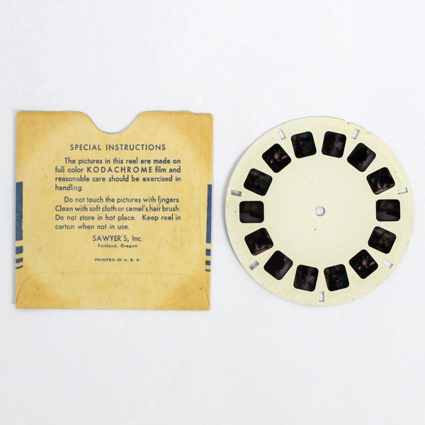 Vintage ViewMaster Reel 502 Mexico City II - 7 Wonders of the World