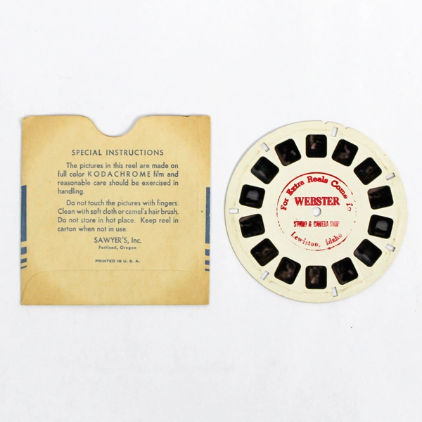 Vintage ViewMaster 203 Black Hills SD Slide Reel - Good Condition