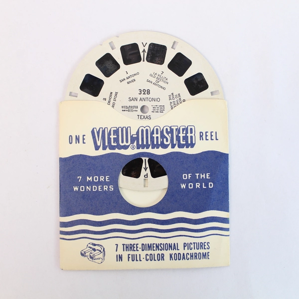 Vintage Sawyer's ViewMaster 328 San Antonio Texas USA Wonder Of The World