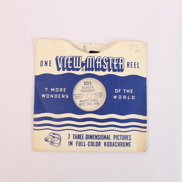 Vintage Sawyer's ViewMaster 303 Alaska Skagway Slide - Pre-Owned As-Is
