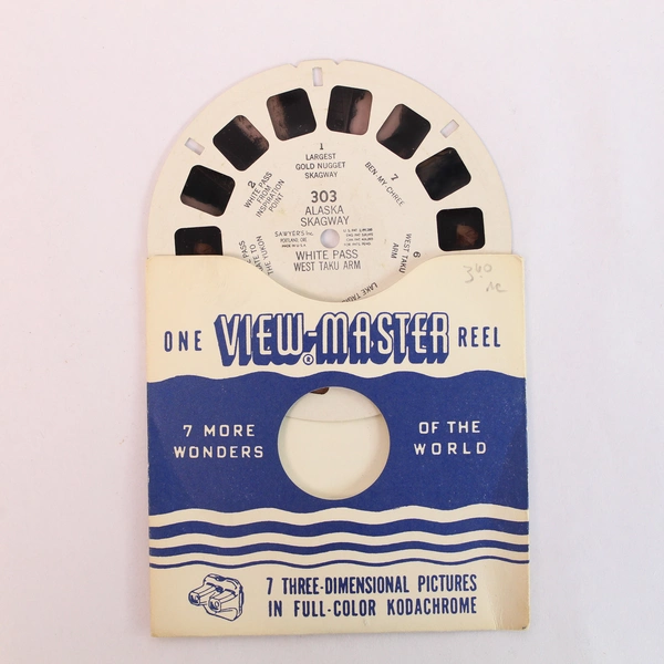 Vintage Sawyer's ViewMaster 303 Alaska Skagway Slide - Pre-Owned As-Is