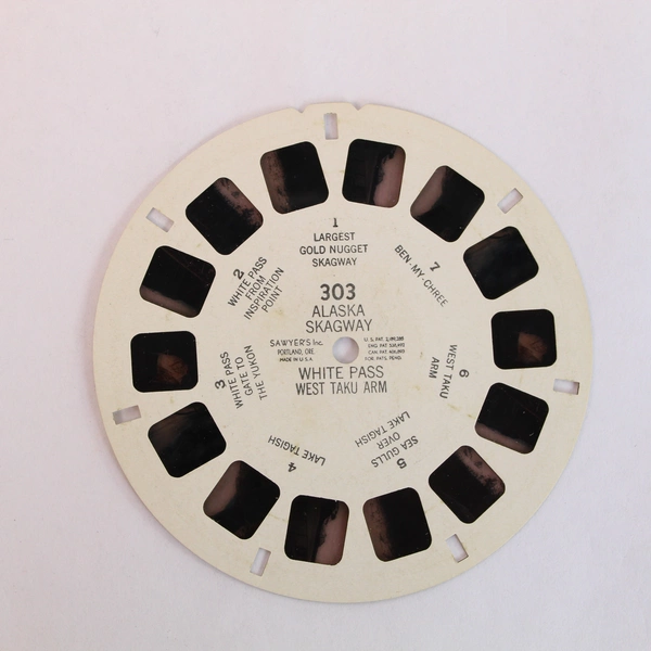Vintage Sawyer's ViewMaster 303 Alaska Skagway Slide - Pre-Owned As-Is