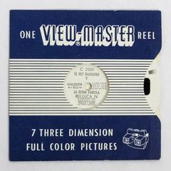 Vintage View-Master C3551 El Rey Baldiono La Reina Fabiola Reel