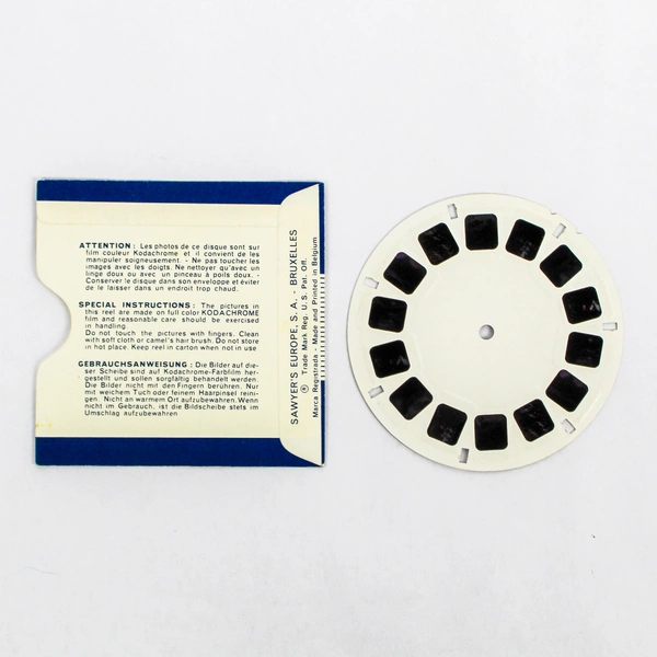 Vintage View-Master C3551 El Rey Baldiono La Reina Fabiola Reel