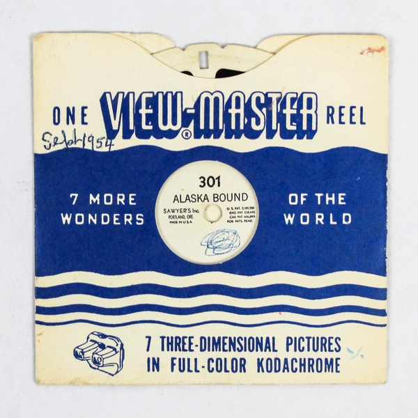 Vintage Sawyer's ViewMaster 301 Alaska Bound Reel - Pre-Owned As-Is