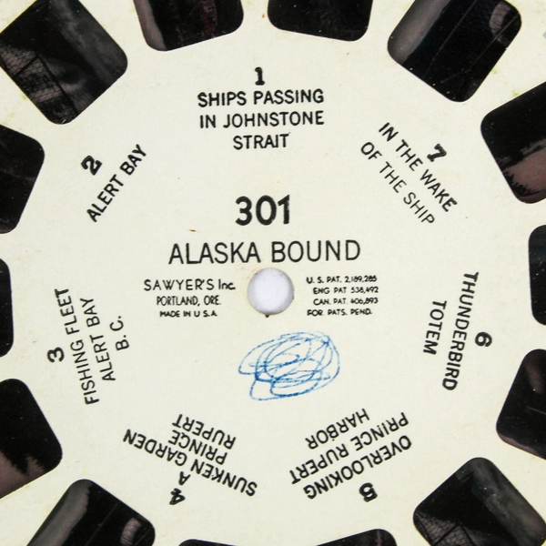 Vintage Sawyer's ViewMaster 301 Alaska Bound Reel - Pre-Owned As-Is