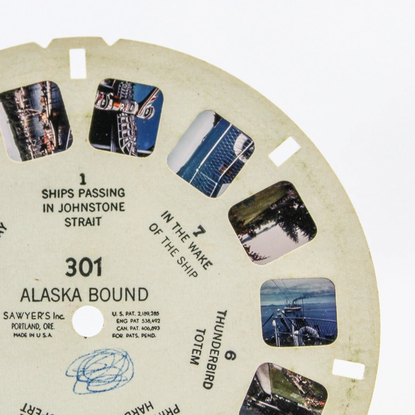 Vintage Sawyer's ViewMaster 301 Alaska Bound Reel - Pre-Owned As-Is