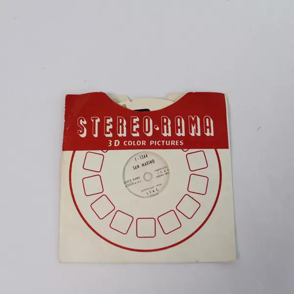 Vintage ViewMaster I-1344 San Marino Slide - As-Is Collectible
