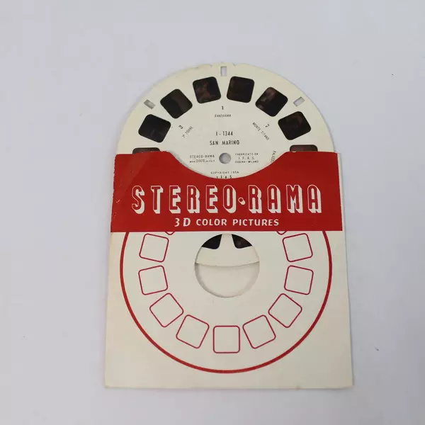 Vintage ViewMaster I-1344 San Marino Slide - As-Is Collectible