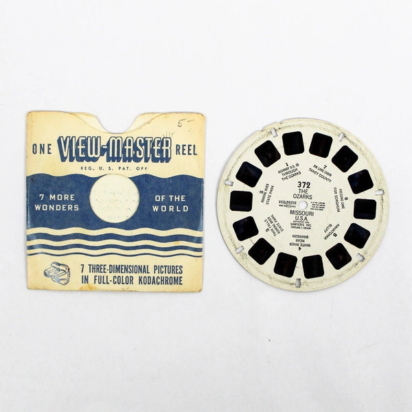 Vintage View-Master Reel 372 The Ozarks Missouri 3D Kodachrome Collectible