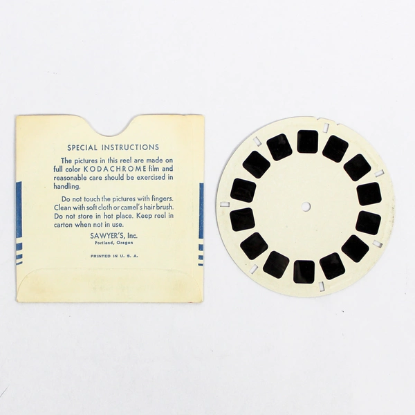 Vintage ViewMaster 509 Monterrey & Pan-American Highway Reel, 7 Wonders