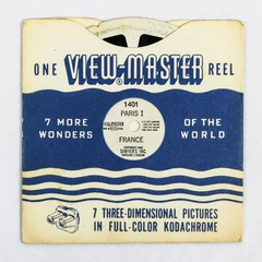 Vintage Sawyer's ViewMaster 1401 Paris I France Wonders Of The World 1950