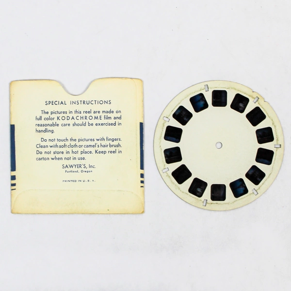 Vintage Sawyer's ViewMaster 1401 Paris I France Wonders Of The World 1950