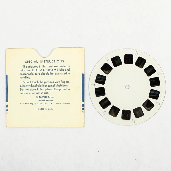 Vintage ViewMaster 198A San Francisco Reel - Good Condition, Collectible