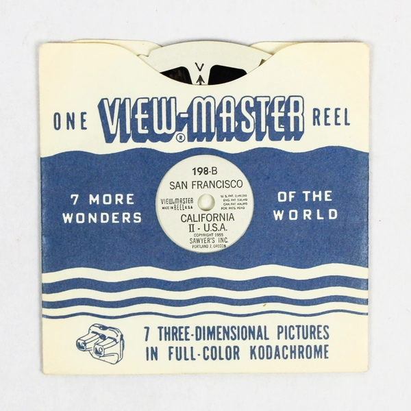 Vintage ViewMaster Reel 198B San Francisco II Kodachrome Collectible