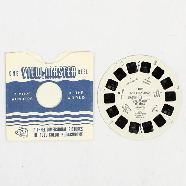 Vintage ViewMaster Reel 198B San Francisco II Kodachrome Collectible