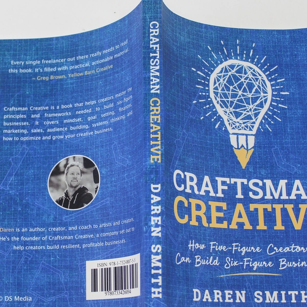 Craftsman Creative by Daren Smith Build Six-Figure Businesses Book