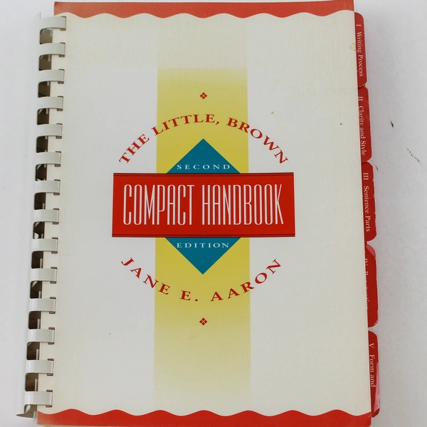 The Little Brown Compact Handbook by Jane E. Aaron 1995 Paperback
