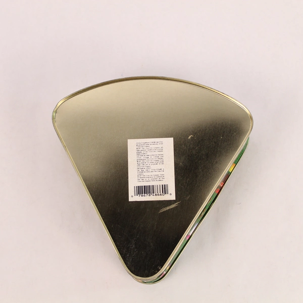 Coca Cola Polar Bear Christmas Tin Container - Triangle Shape Collectible