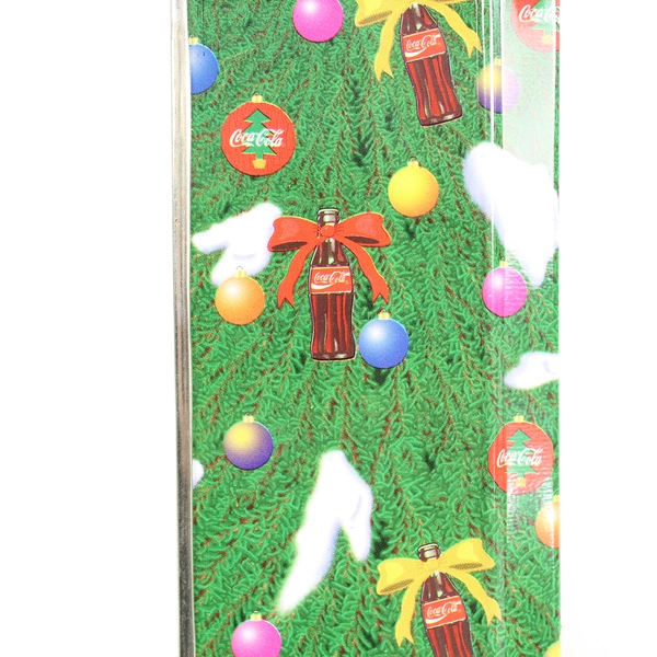 Coca Cola Polar Bear Christmas Tin Container - Triangle Shape Collectible