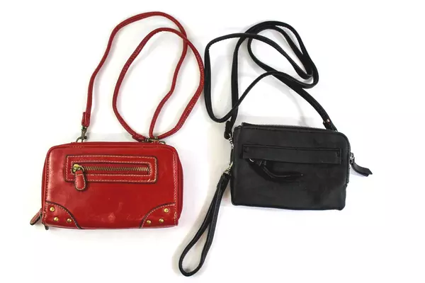 Lot of 2 Pre-Owned Mini Crossbody Bags Purses Universal Thread & Treviso