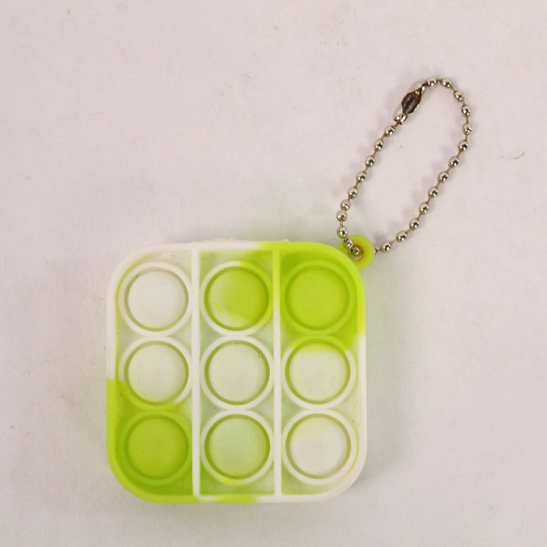 Lot of 4 Kid's Sensory Fidget Toys: Pop It Balls & Keychain - Pre-Owned